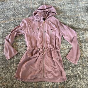 Walter Baker Mauve Hooded Jacket